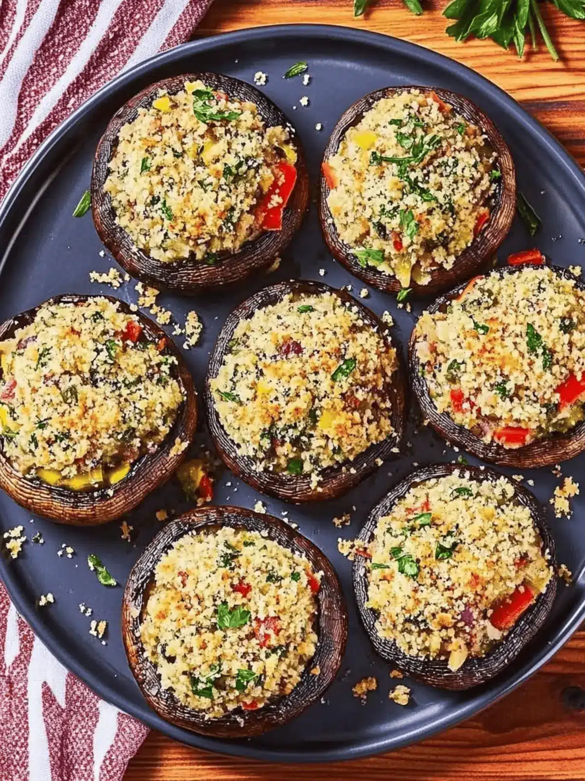 Delicious Stuffed Portobello Mushrooms That Impress Every Guest 2 Stuffed Portobello Mushrooms