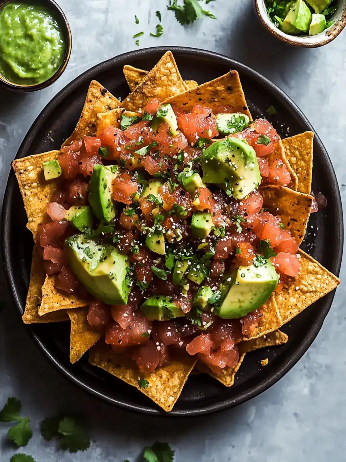Poke Nachos with Spicy Tuna: Your Next Favorite Fusion Snack 3 Poke Nachos with Spicy Tuna