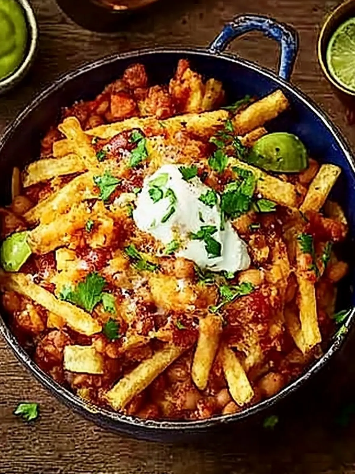 Vegan Bean Chilli Fries That Will Wow Your Taste Buds 3 Vegan bean chilli fries