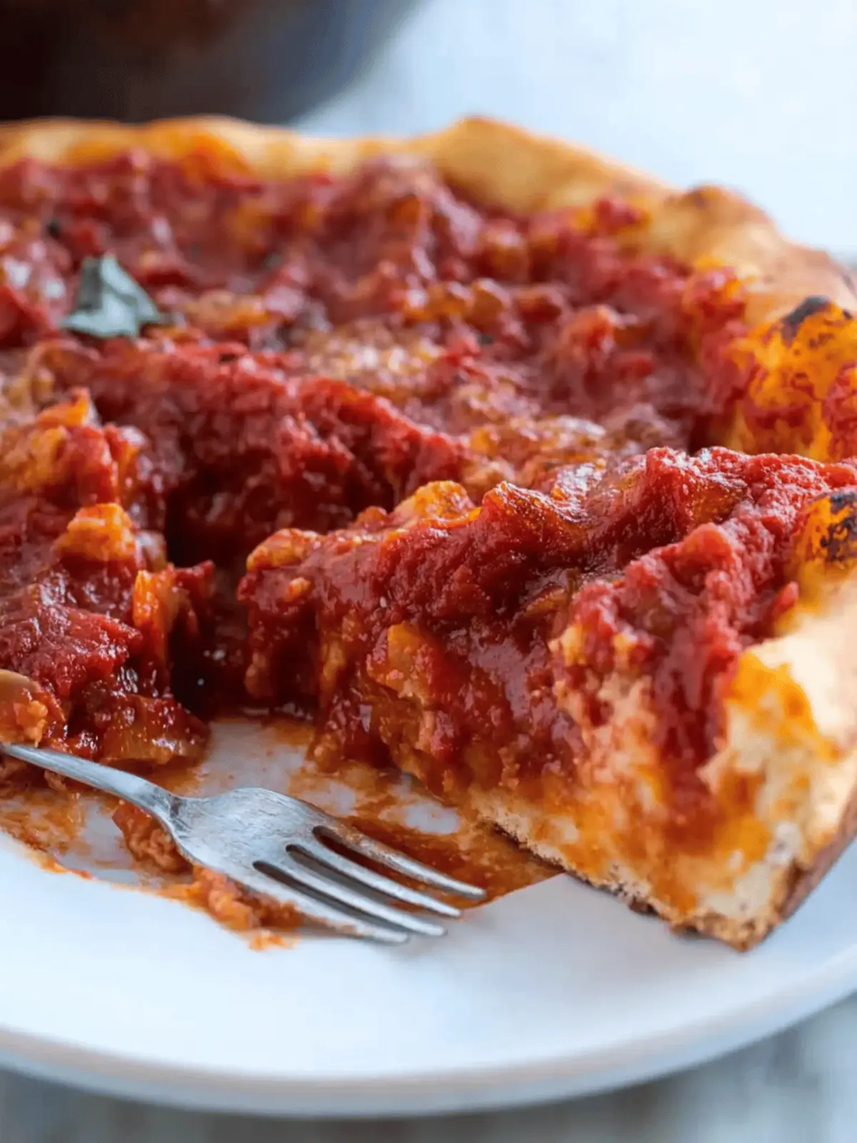 Ultimate Chicago Deep Dish Pizza with Customizable Toppings 2 Chicago Deep Dish Pizza