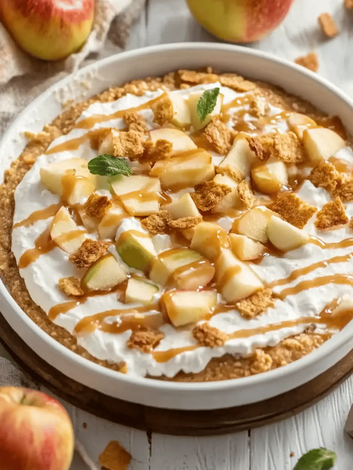 Caramel Apple Cheesecake Dip Your New Fall Favorite Snack 3 Caramel Apple Cheesecake Dip