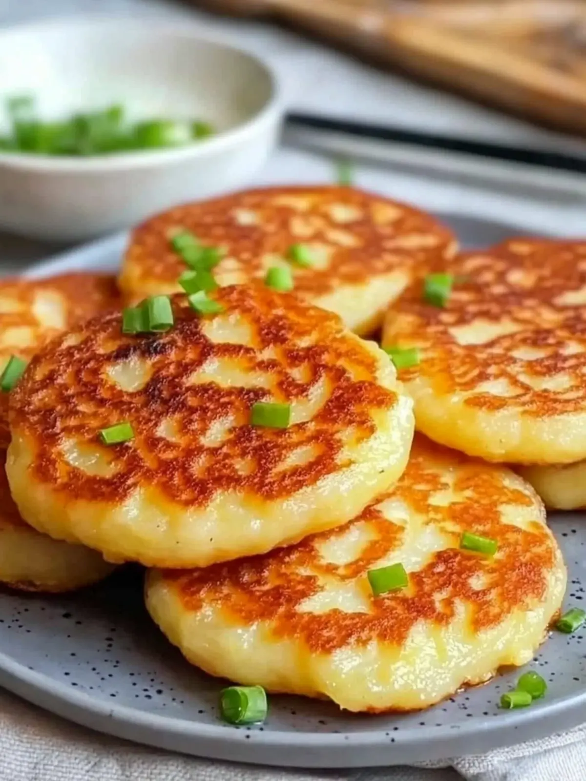 Crispy Korean Cheese Potato Pancakes (Gamjajeon) Recipe Delight 4 Korean Cheese Potato Pancakes (Gamjajeon)
