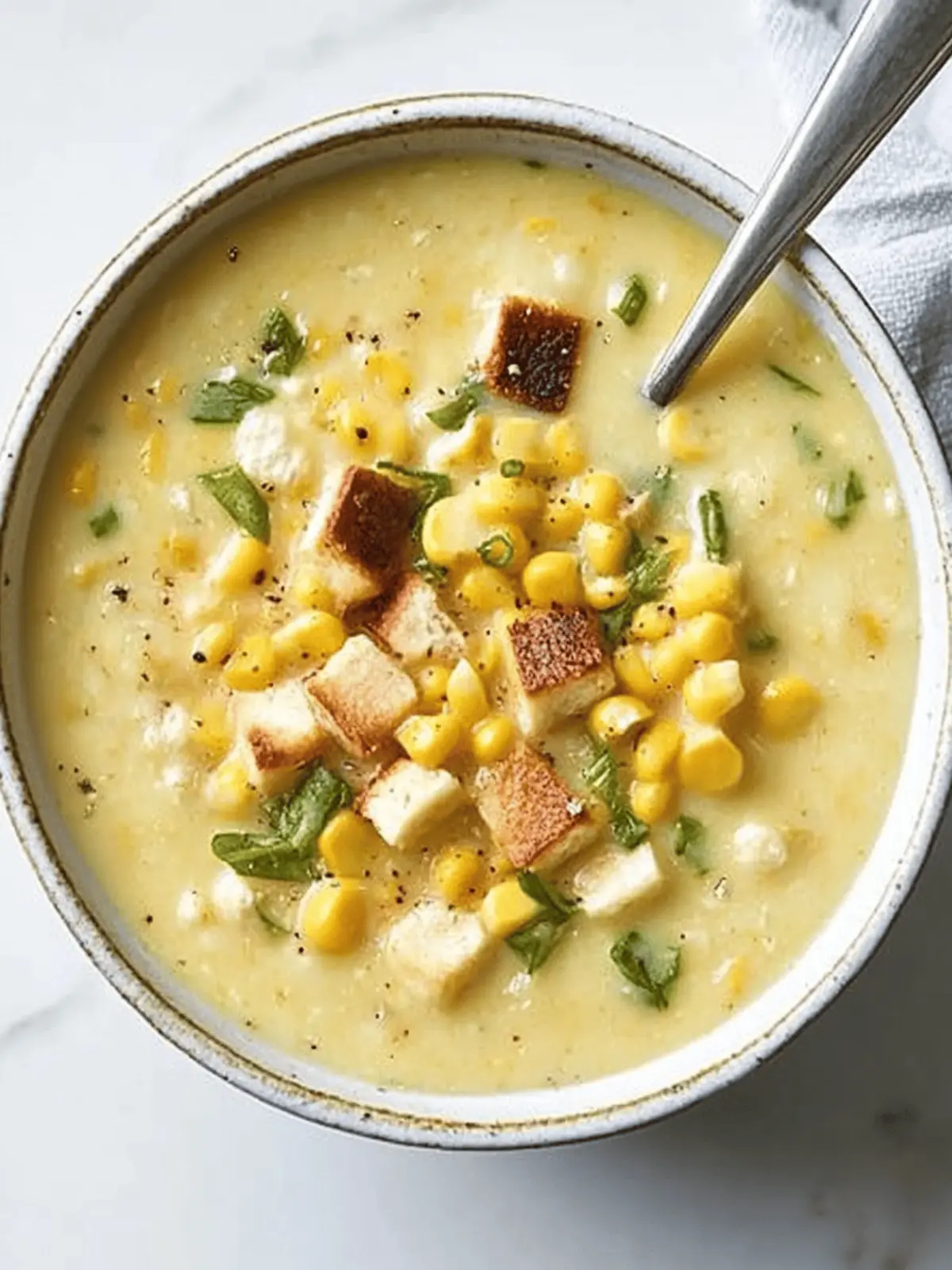 Creamy Corn Chowder with Crispy Bacon for Summer Joy 3 Creamy Corn Chowder with Crispy Bacon for Summer Joy