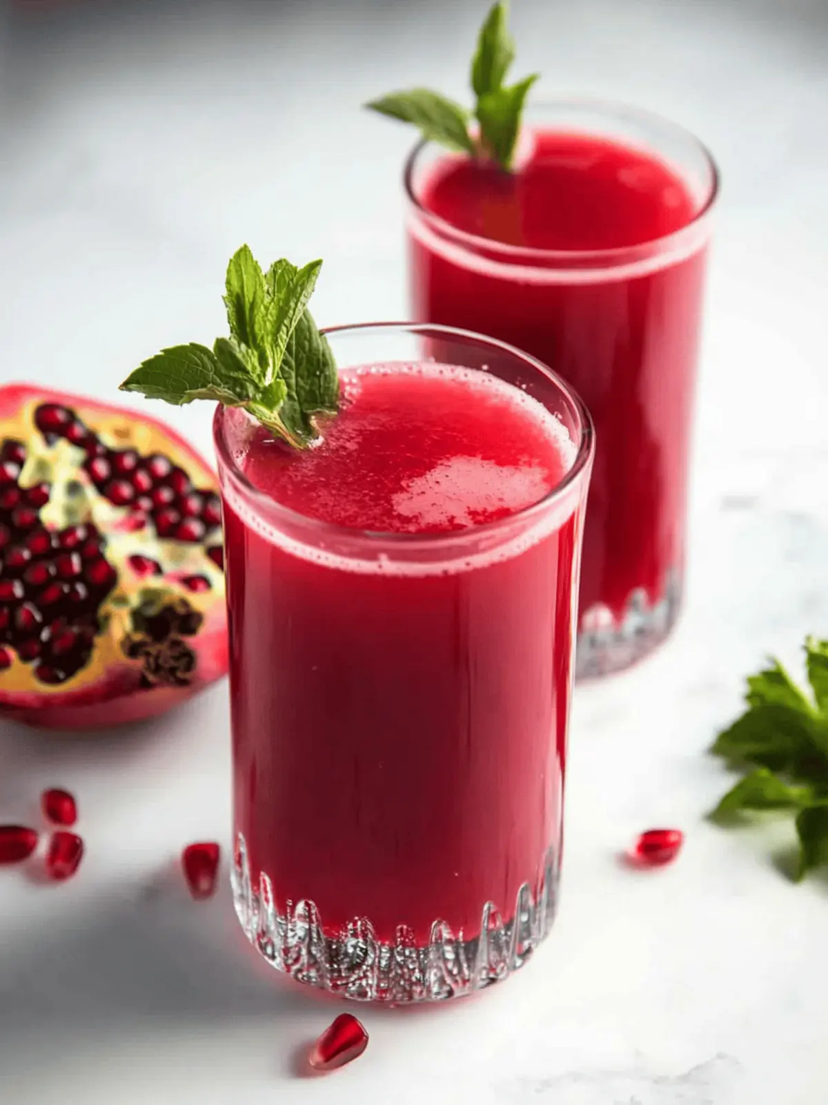 Refreshing Homemade Pomegranate Juice for Vitality Boost 2 Homemade Pomegranate Juice
