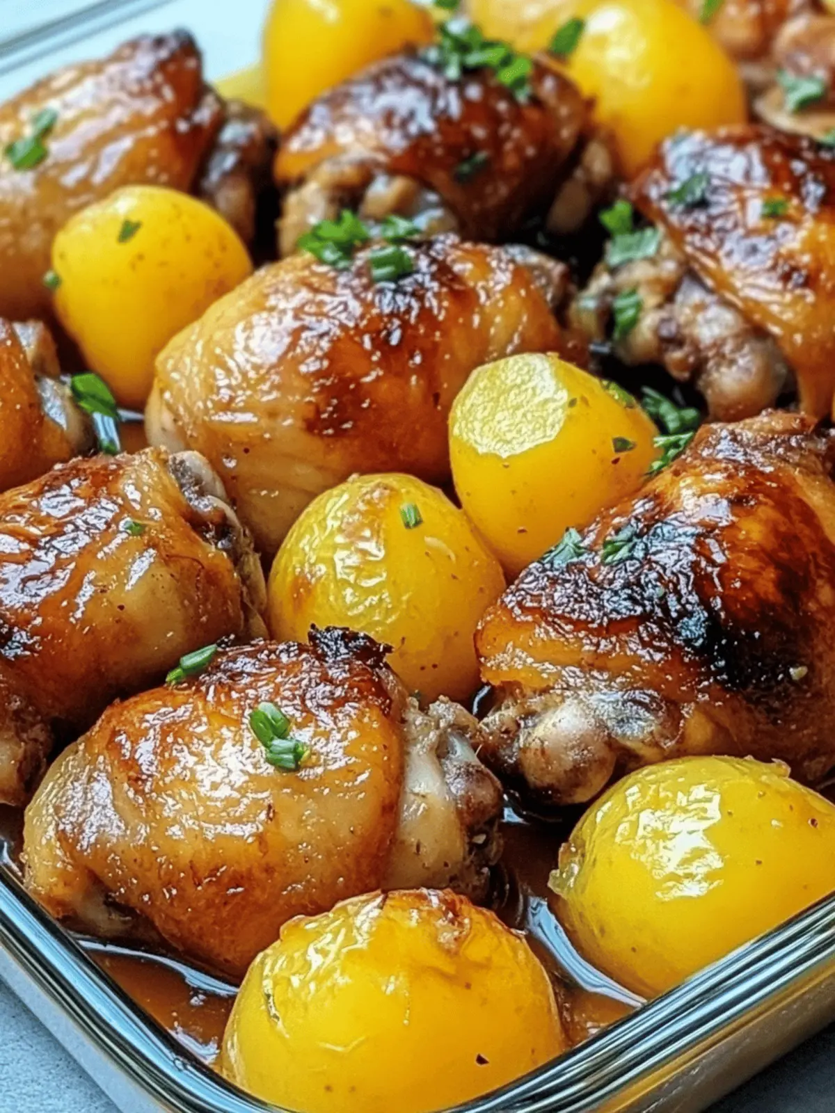 Savory Chicken Thighs and Potatoes for a Cozy Family Feast 2 chicken thighs and potatoes