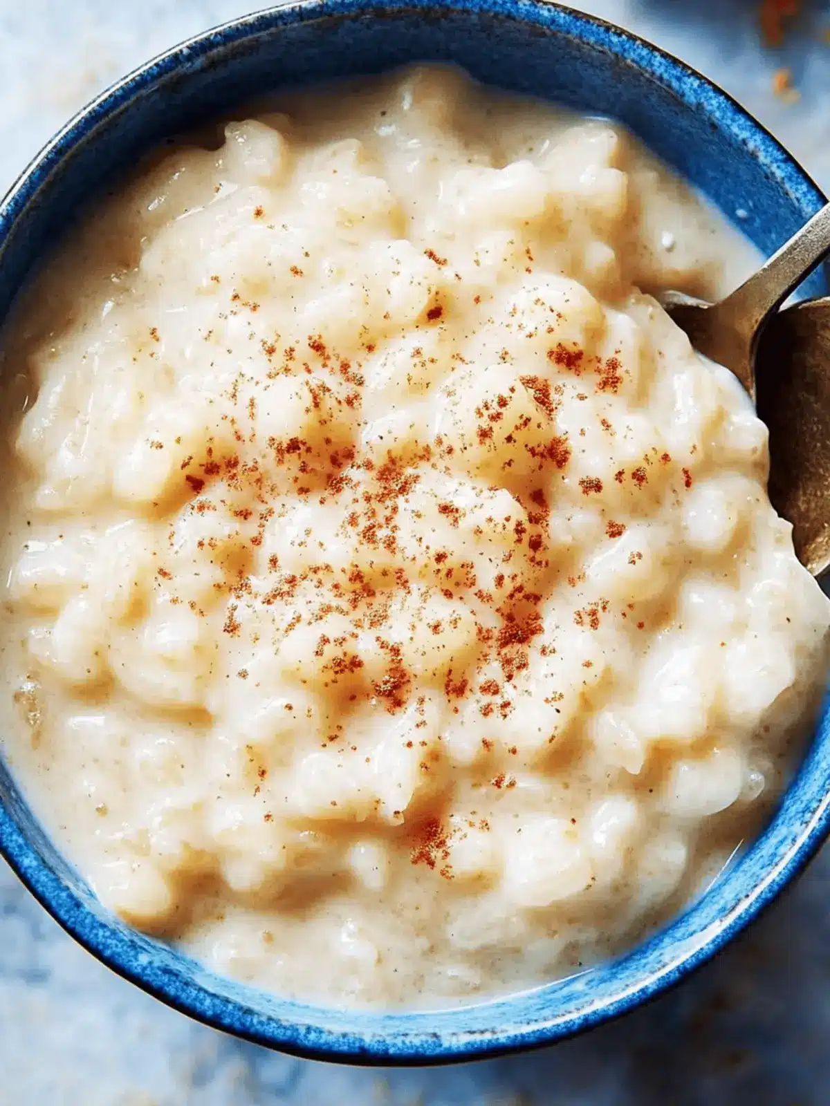 Irresistible Rice Pudding with Creamy Vanilla Ice Cream Twist 3 Rice Pudding