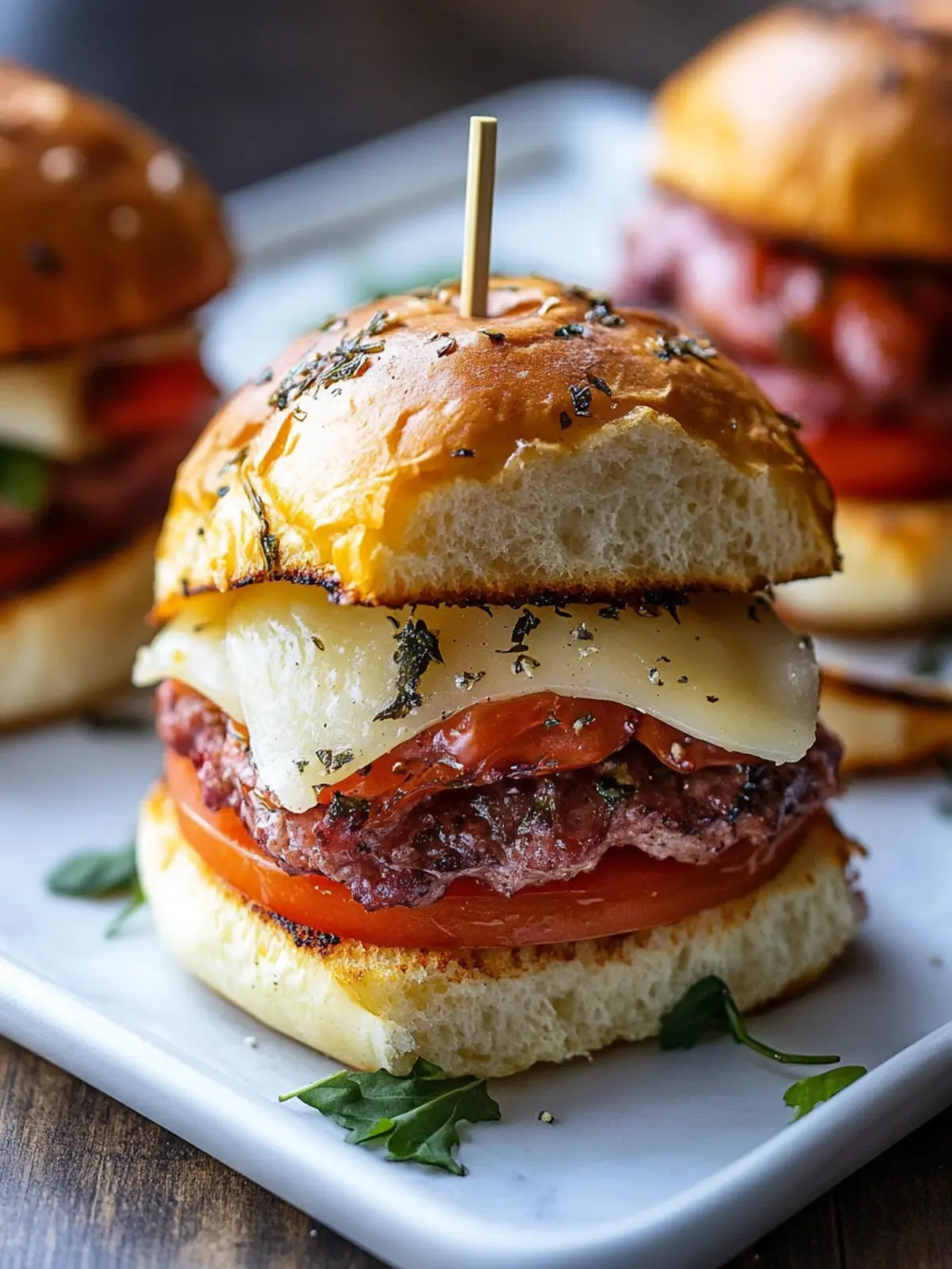 Savory Italian Sliders: Irresistible Flavor for Any Gathering 3 Italian Sliders