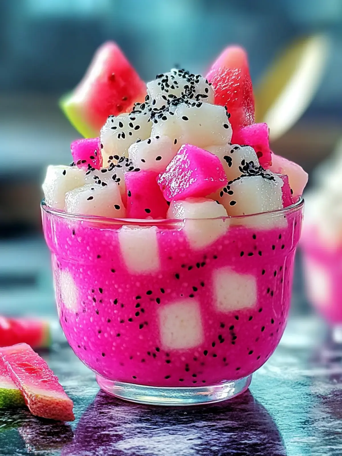 Delight in a Refreshing Dragonfruit Sago Dessert for Tropical Bliss 2 Refreshing Dragonfruit Sago Dessert for Tropical Bliss