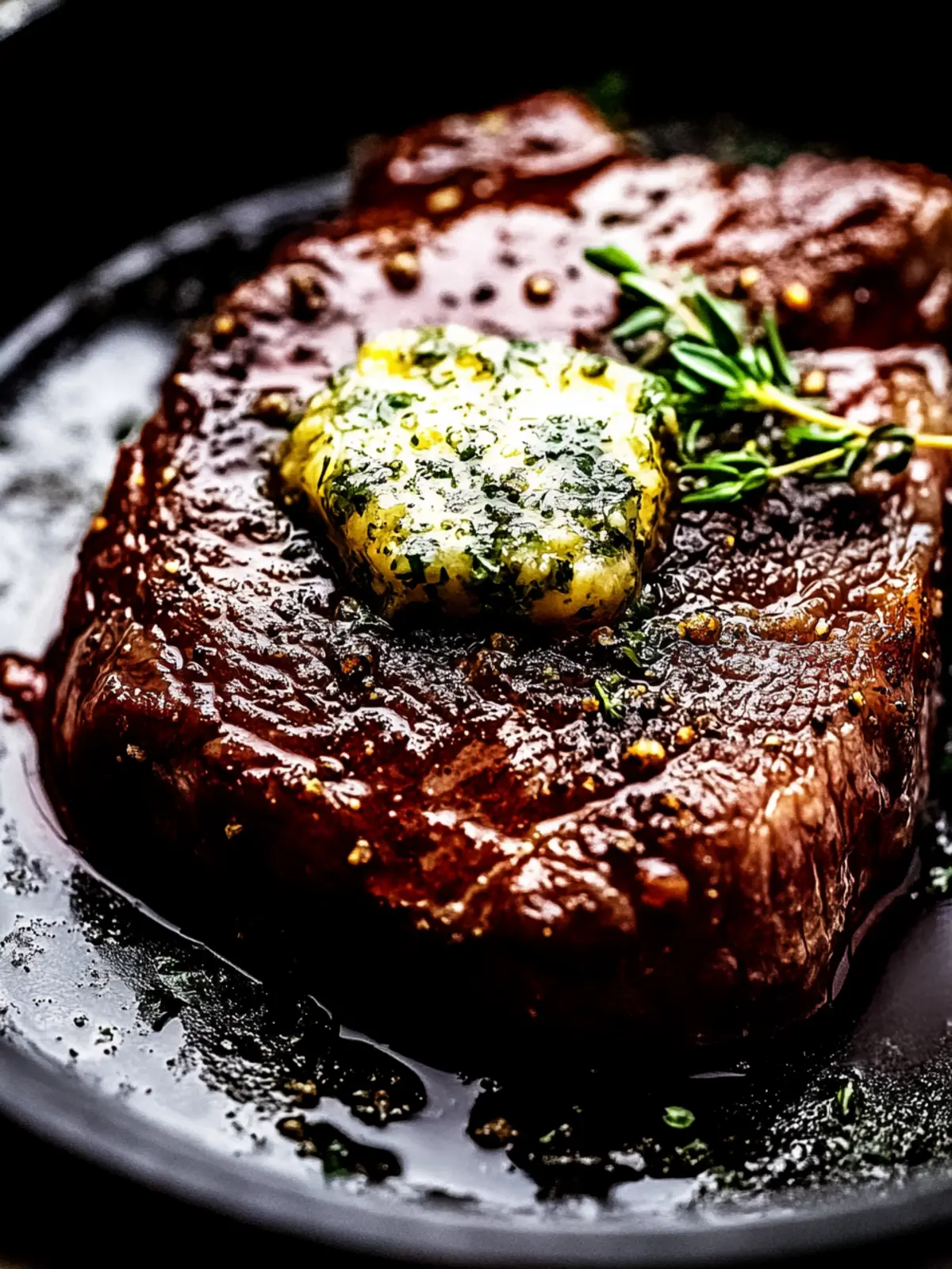 Sous Vide Ribeye Steak with Irresistible Compound Butter Delight 4 Sous Vide Ribeye Steak (with Compound Butter!!!)