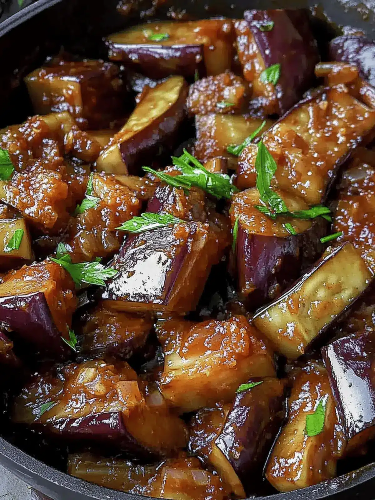 Eggplant with Spicy Garlic Sauce: Flavor-Packed 30-Minute Dish 3 Eggplant with Spicy Garlic Sauce