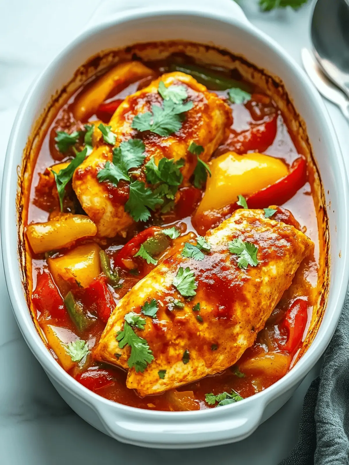 Cheesy Baked Fajita Chicken Casserole Recipe for Cozy Nights 4 Cheesy Baked Fajita Chicken Casserole Recipe
