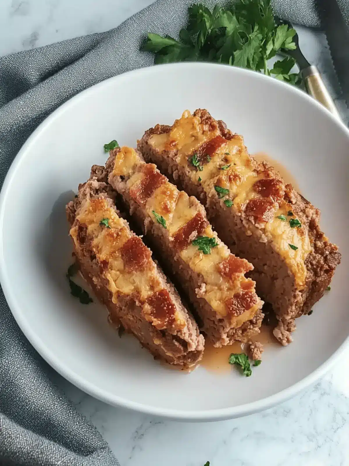 Cheesy Bacon Keto Meatloaf: Ultimate Comfort in Every Bite 3 CHEESY BACON KETO MEATLOAF