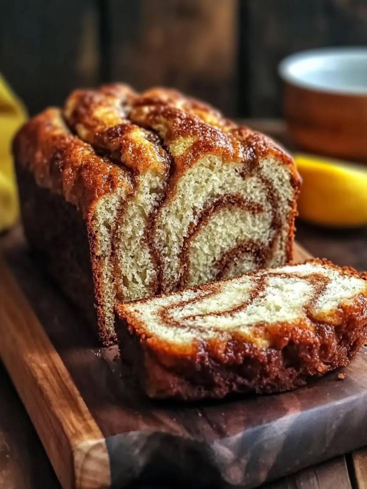 Irresistibly Moist Cinnamon Swirl Loaf for Cozy Mornings 2 Moist Cinnamon Swirl Loaf