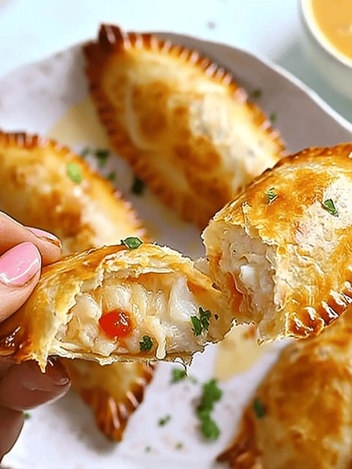 Jumbo Crab Empanadas with Zesty Remoulade for Flavor Lovers 2 Jumbo Crab Empanadas