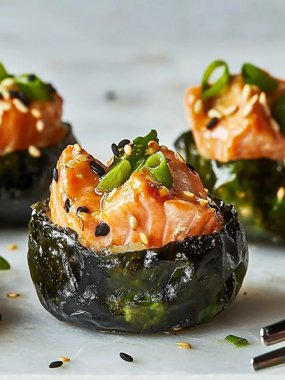 Baked Salmon Sushi Cups: Quick, Flavorful Bites for Busy Nights 4 Baked Salmon Sushi Cups