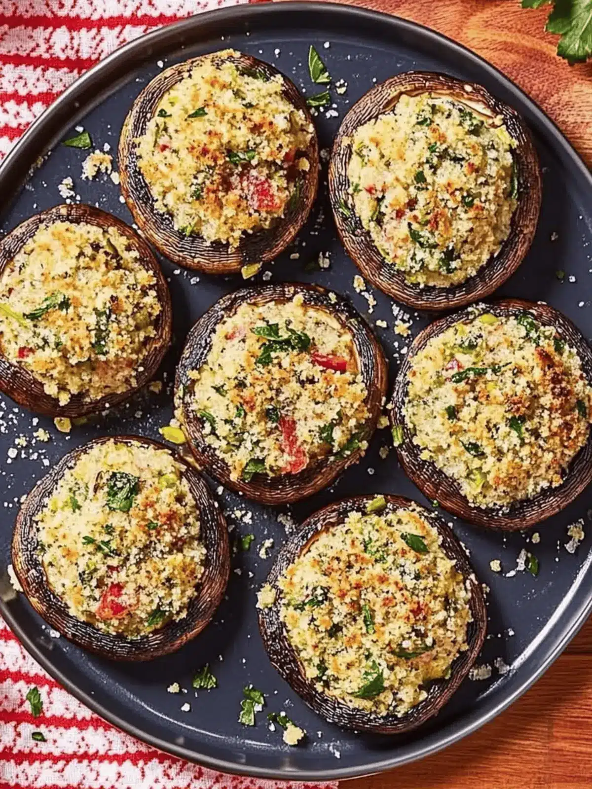 Delicious Stuffed Portobello Mushrooms That Impress Every Guest 4 Stuffed Portobello Mushrooms