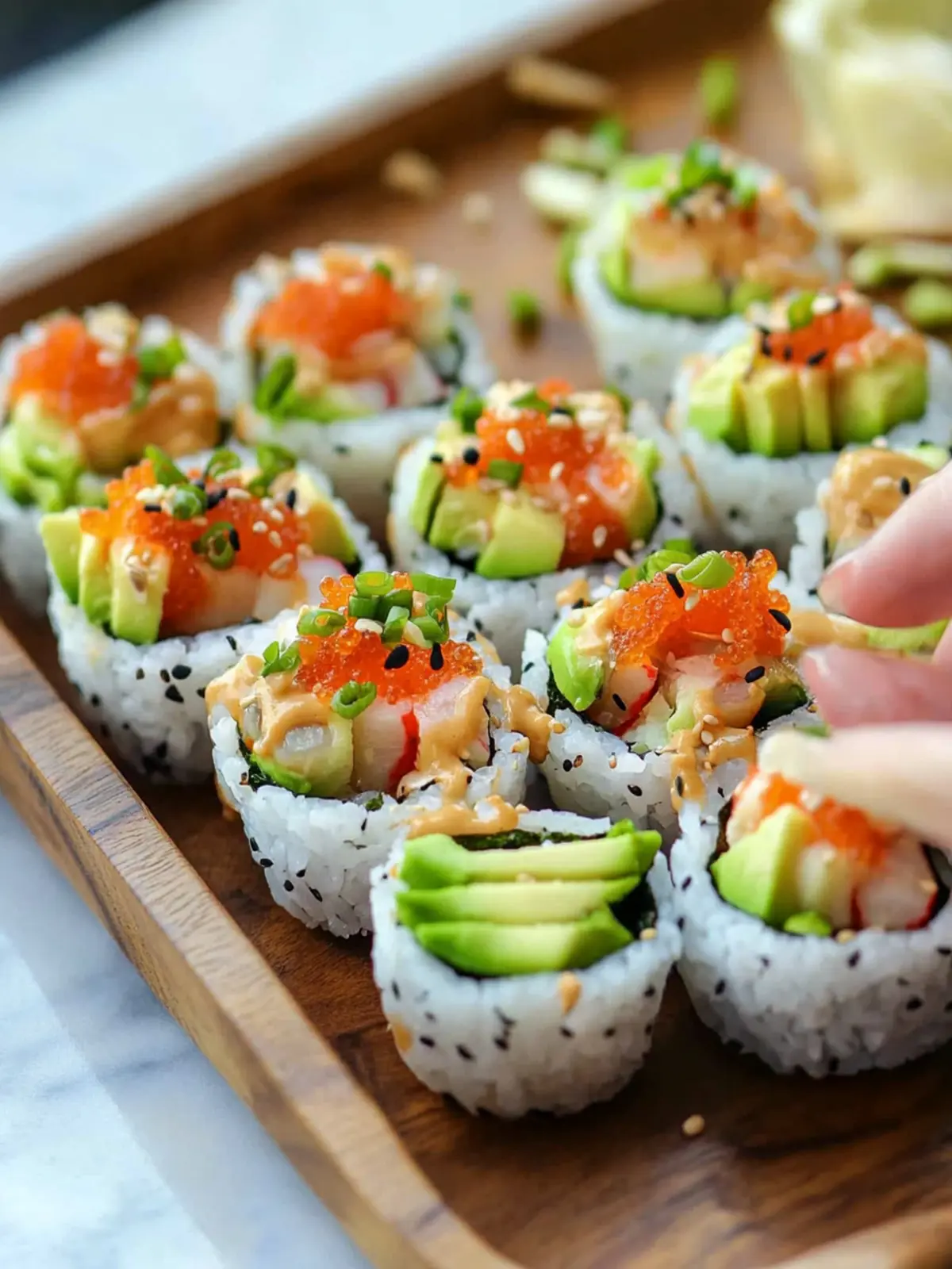 Customize Your Sushi Cups for a Fun, No-Bake Delight 2 Sushi Cups