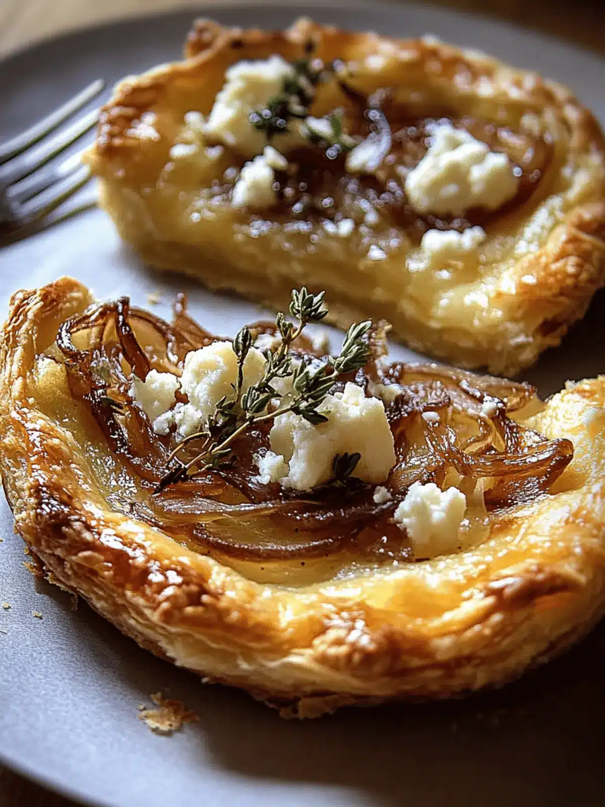 Irresistible Caramelized Onion and Goat Cheese Tarts in 3 Easy Steps 4 Irresistible Caramelized Onion and Goat Cheese Tarts in 3 Easy Steps