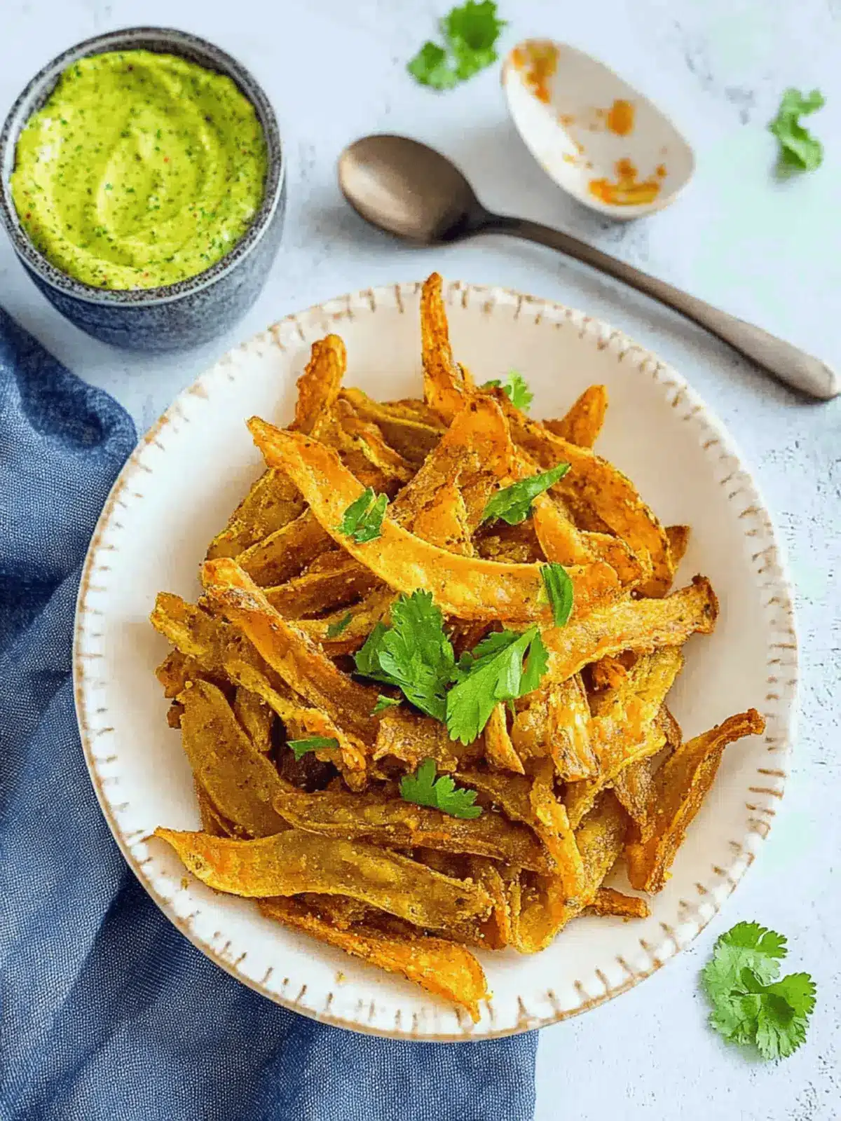 Crispy Vegetable Peel Chips with Curried Bean Dip: Waste Not, Want More! 2 Crispy Vegetable Peel Chips with Curried Bean Dip: Waste Not, Want More!
