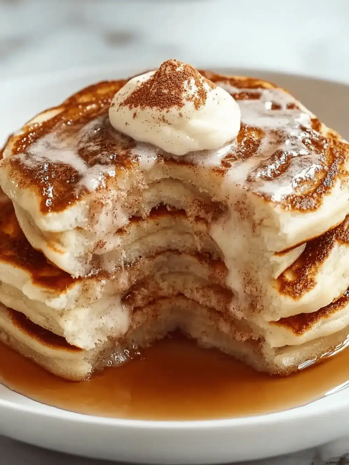 Cinnamon Roll Pancakes Recipe for a Decadent Brunch Delight 3 Cinnamon Roll Pancakes Recipe