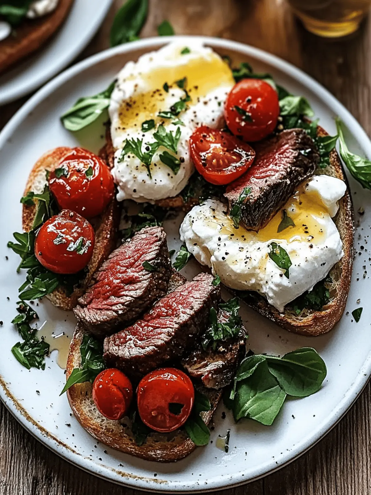 Burrata and Steak Crostini: Your New Go-To Gourmet Appetizer 3 Burrata and Steak Crostini