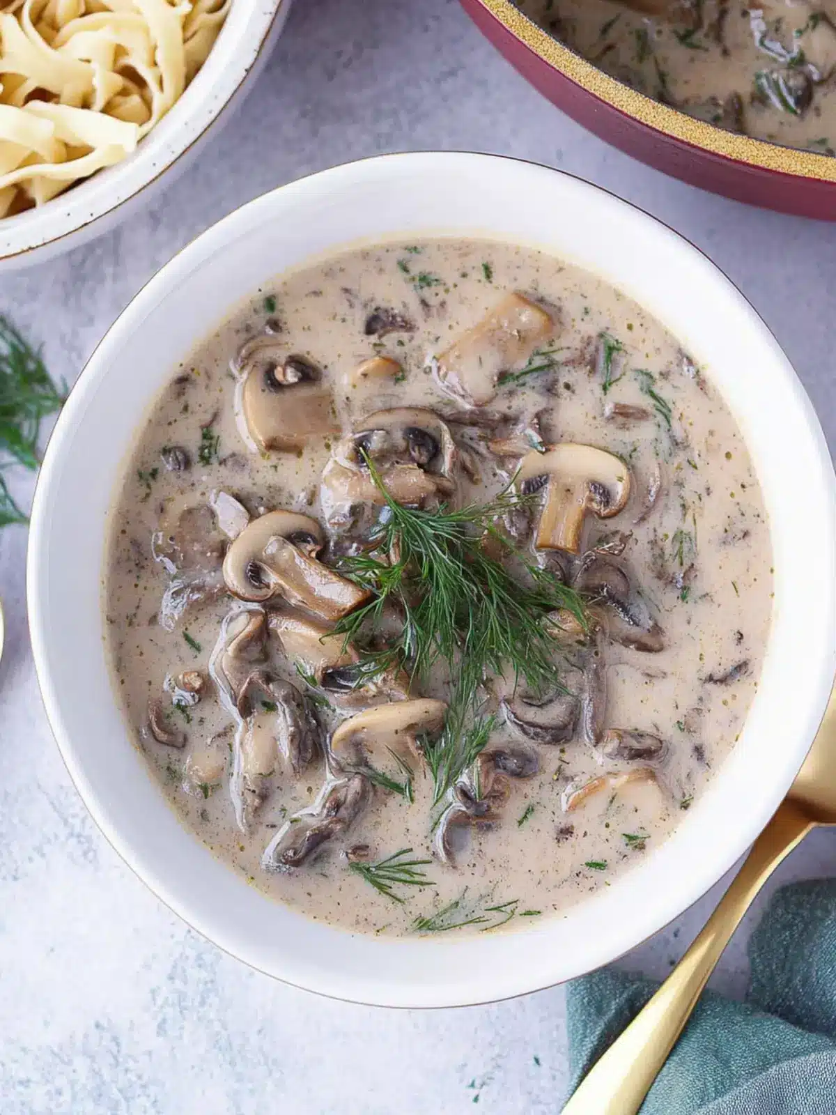 Cozy Polish Mushroom Soup (Zupa Grzybowa) for Ultimate Comfort 3 Polish Mushroom Soup (Zupa Grzybowa)