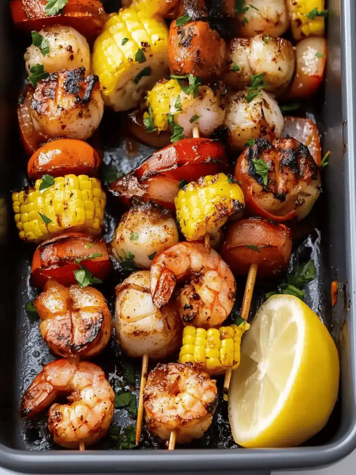 Easy 30-Minute Seafood Boil Kabobs Your New Dinner Hero 4 Easy 30-Minute Seafood Boil Kabobs