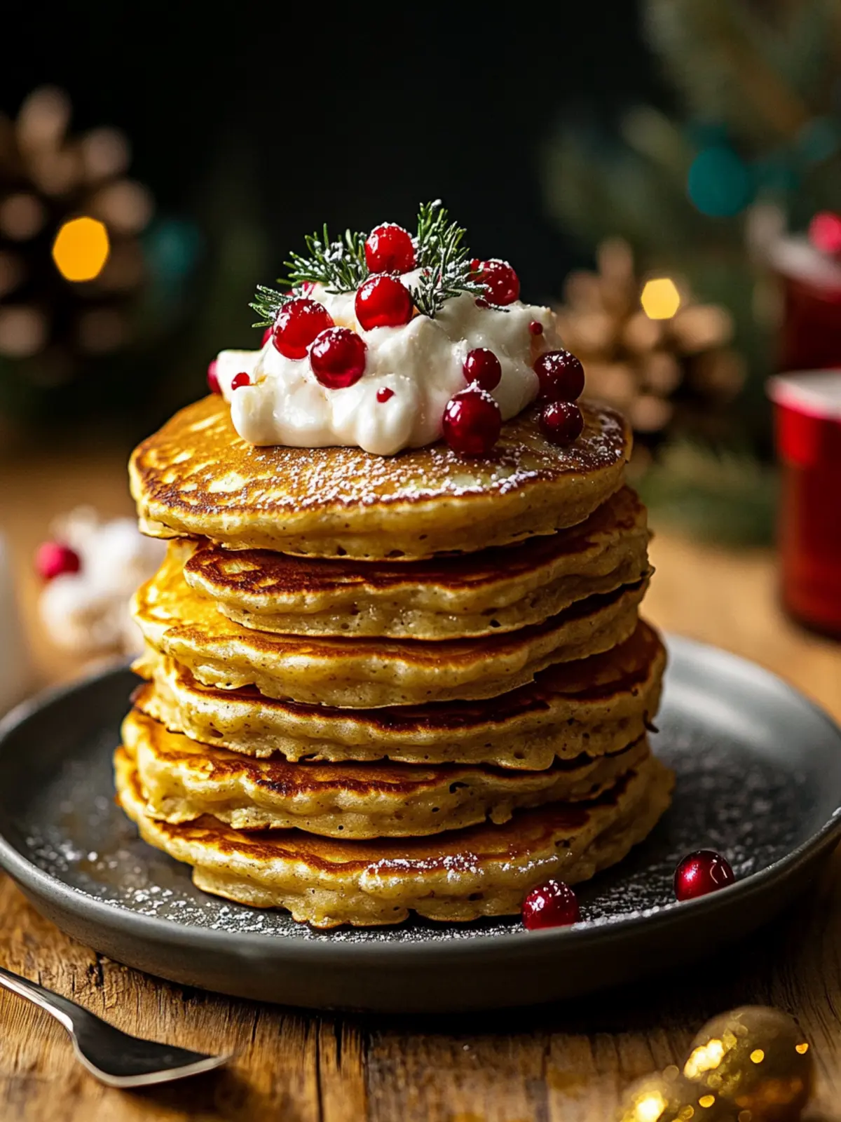 Delightful Christmas Morning Eggnog Pancakes for a Cozy Breakfast 4 Christmas Morning Eggnog Pancakes