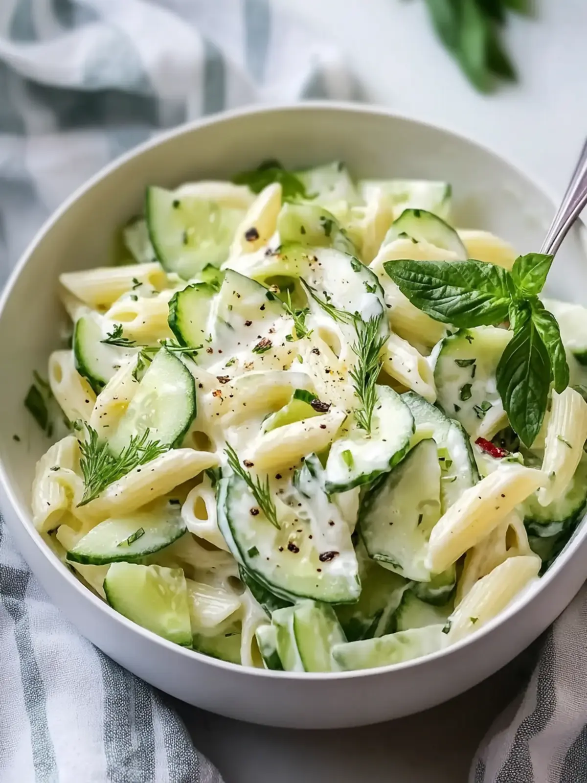 Quick and Tasty Healthy Cucumber Pasta Salad for Summer Fun 4 Healthy Cucumber Pasta Salad