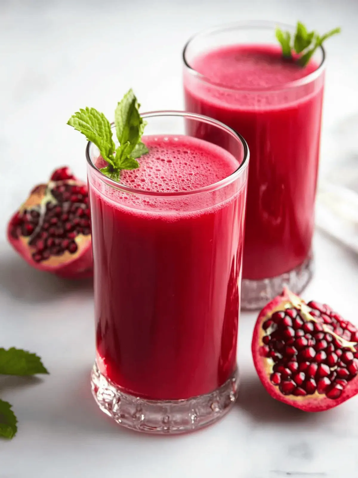 Refreshing Homemade Pomegranate Juice for Vitality Boost 3 Homemade Pomegranate Juice