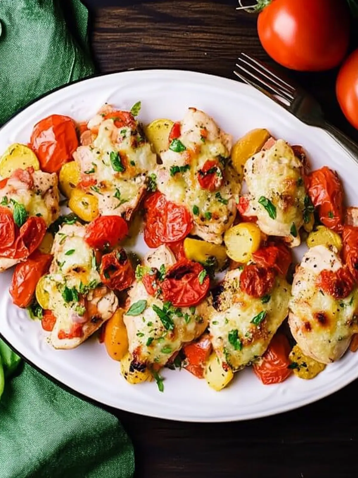 Baked Italian Chicken and Vegetables for a Cozy Family Dinner 4 Baked Italian Chicken and Vegetables