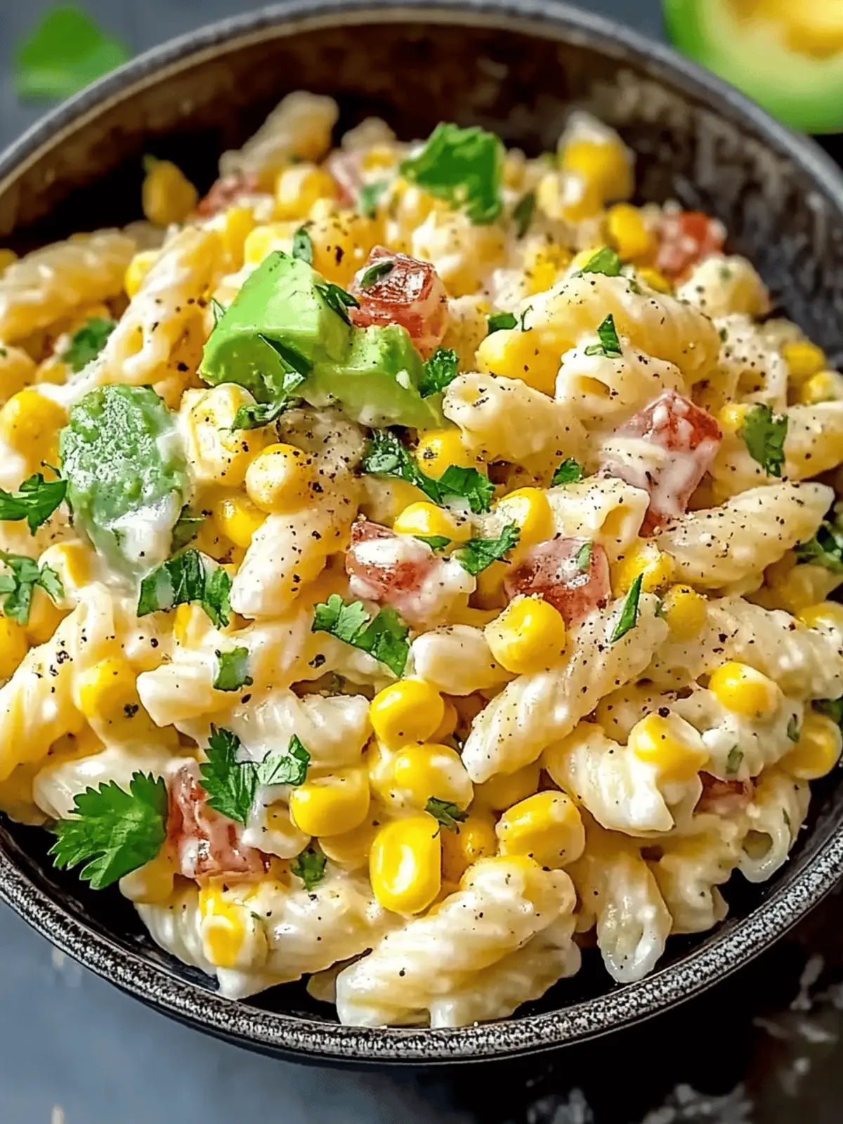 Perfect Mexican Street Corn Pasta Salad for Summer Bliss 2 Perfect Mexican Street Corn Pasta Salad