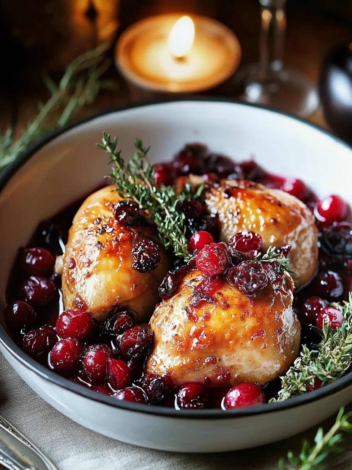 Savory Cranberry Chicken with Maple Orange Glaze Delight 4 Cranberry Chicken