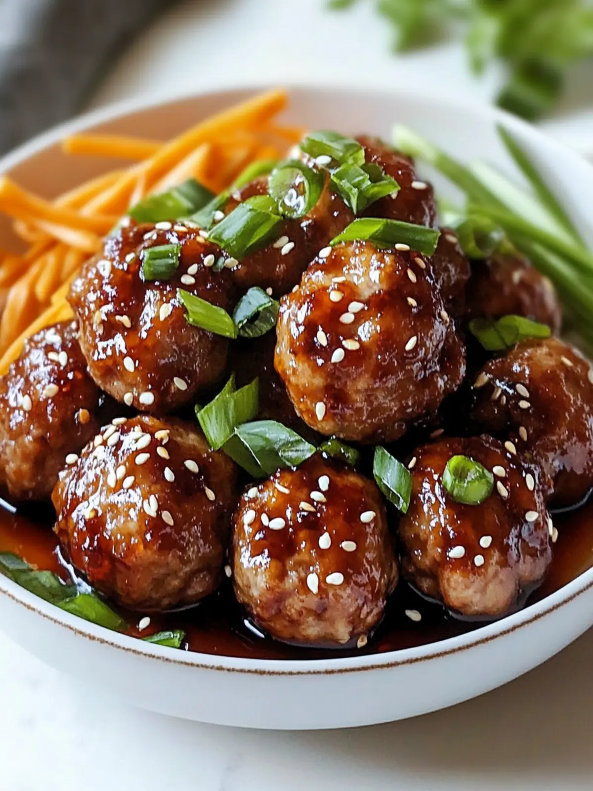 Tangy Asian Meatballs: Your New Favorite Easy Appetizer 2 Tangy Asian Meatballs