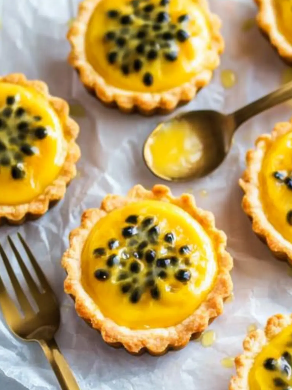 Passionfruit Tartlets: Tropical Delights for Every Celebration 2 Passionfruit Tartlets