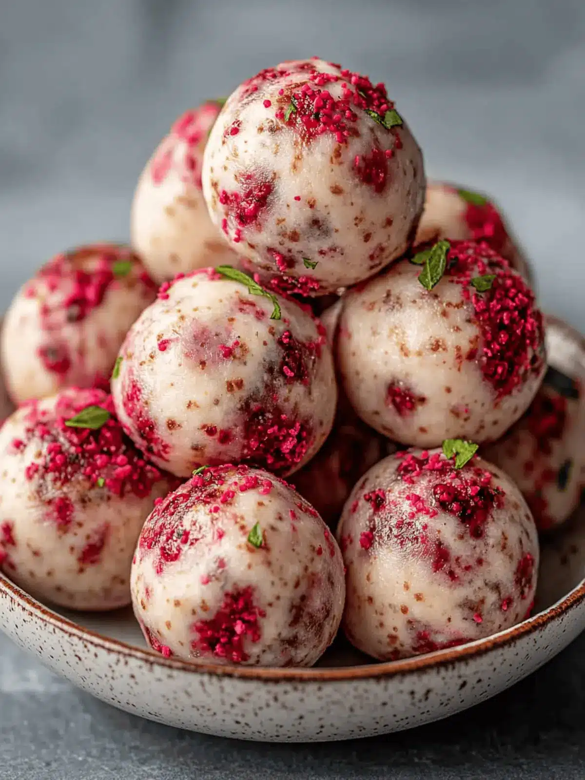 Strawberry Cheesecake Protein Balls: Your Quick No-Bake Delight 2 Strawberry Cheesecake Protein Balls: The Ultimate No-Bake Recipe