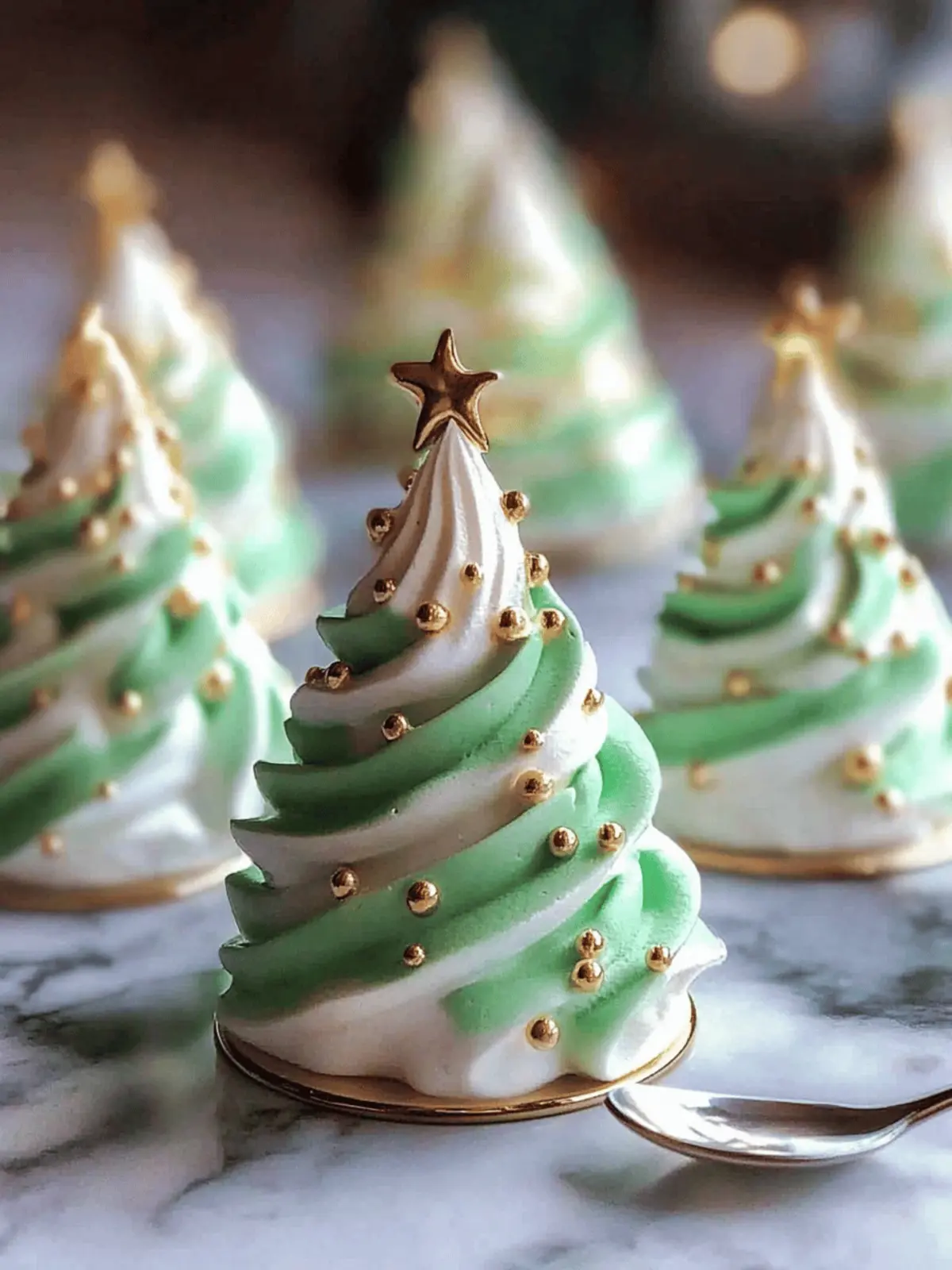 Festive Christmas Tree Meringues Recipe for Holiday Delight 2 Christmas Tree Meringues Recipe