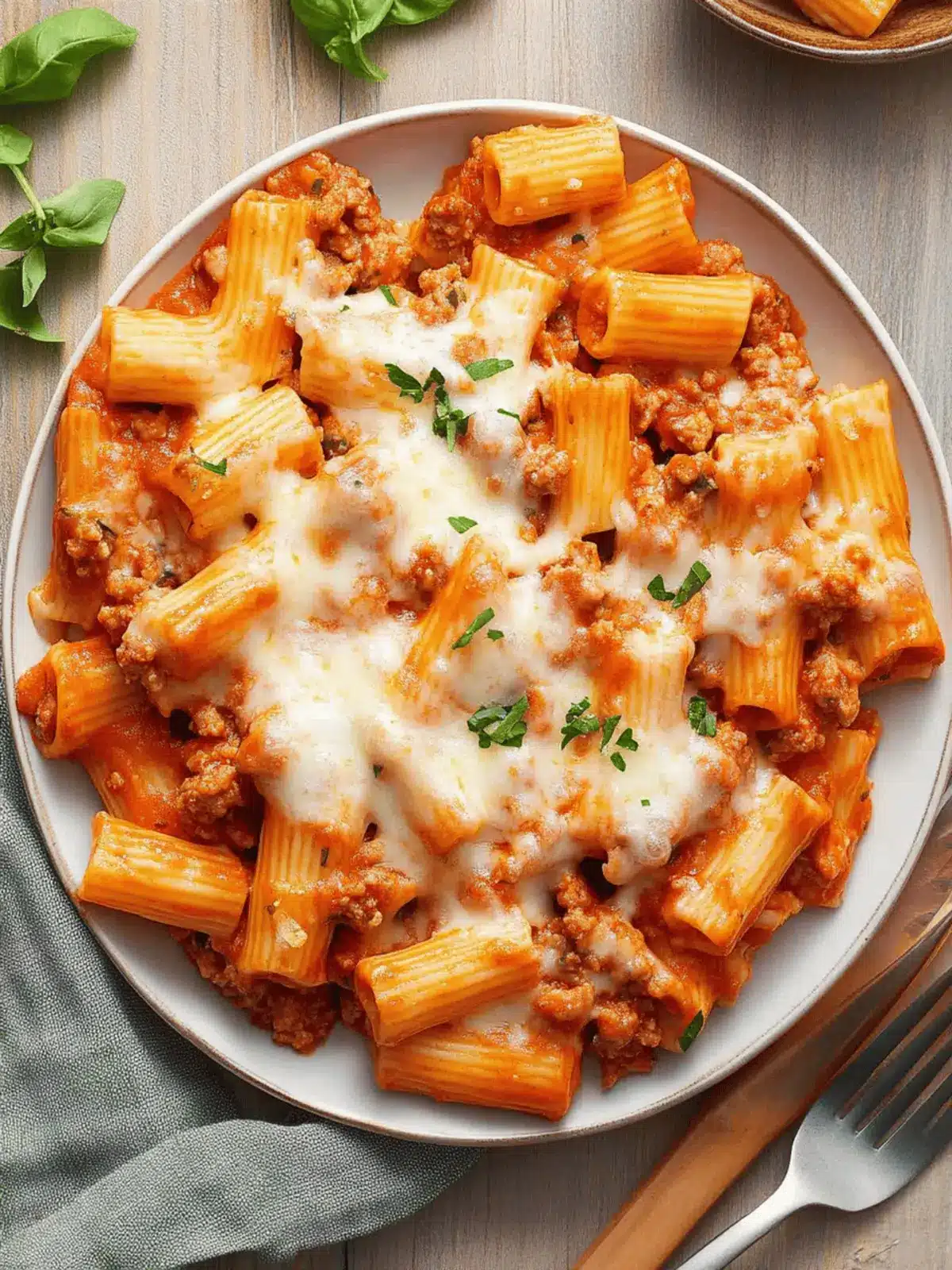 Delicious Ground Turkey Baked Rigatoni in Just 45 Minutes 3 Ground Turkey Baked Rigatoni