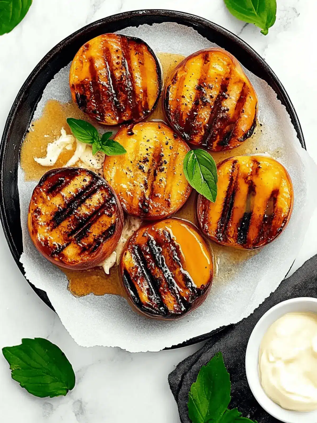 Grilled Peaches with Coconut Sugar for Sweet Summer Bliss 2 Grilled Peaches with Coconut Sugar for Sweet Summer Bliss