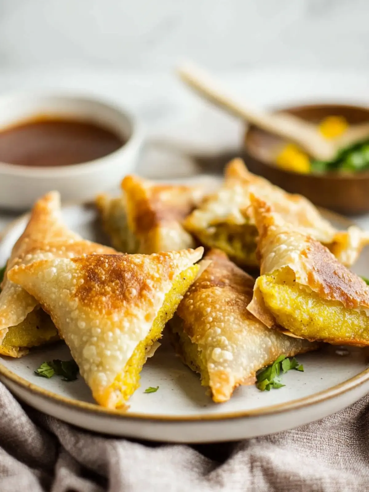 Rice Paper Samosas: Crispy, Gluten-Free Snack You'll Love 3 Rice Paper Samosas