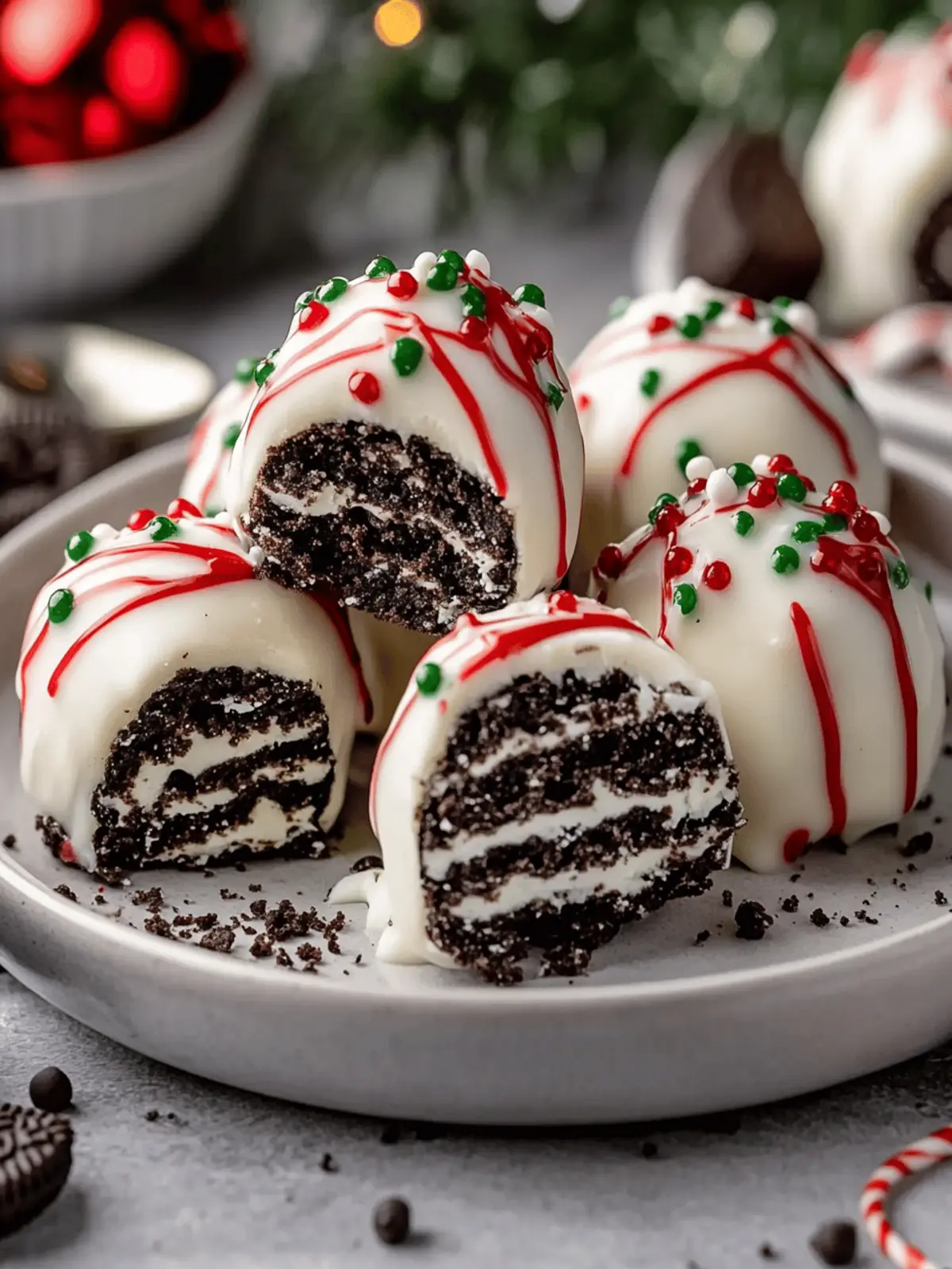 Delight In Easy Christmas Oreo Truffles For Festive Fun 2 Delight In Easy Christmas Oreo Truffles For Festive Fun