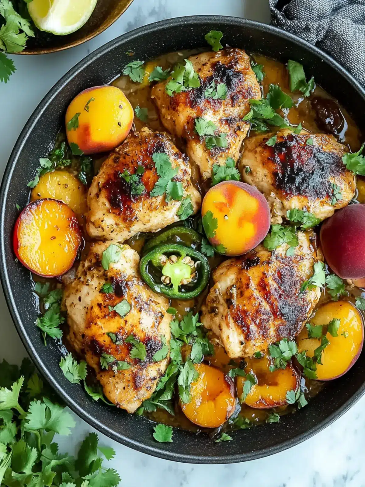 Zesty Jalapeno Peach Chicken: A Flavorful Dinner Adventure 2 Jalapeno Peach Chicken