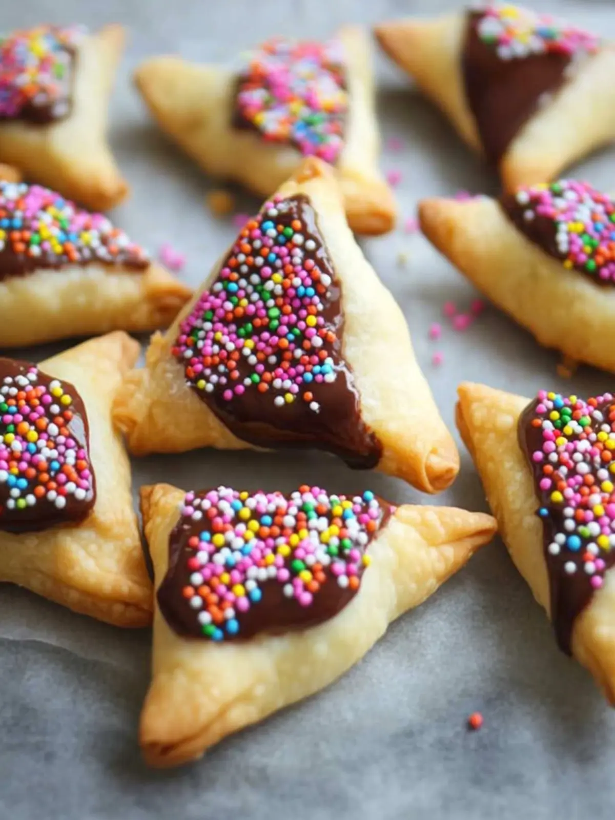 Chocolate and Sprinkles Dipped Hamantaschen Recipe to Delight 4 Chocolate and Sprinkles Dipped Hamantaschen Recipe