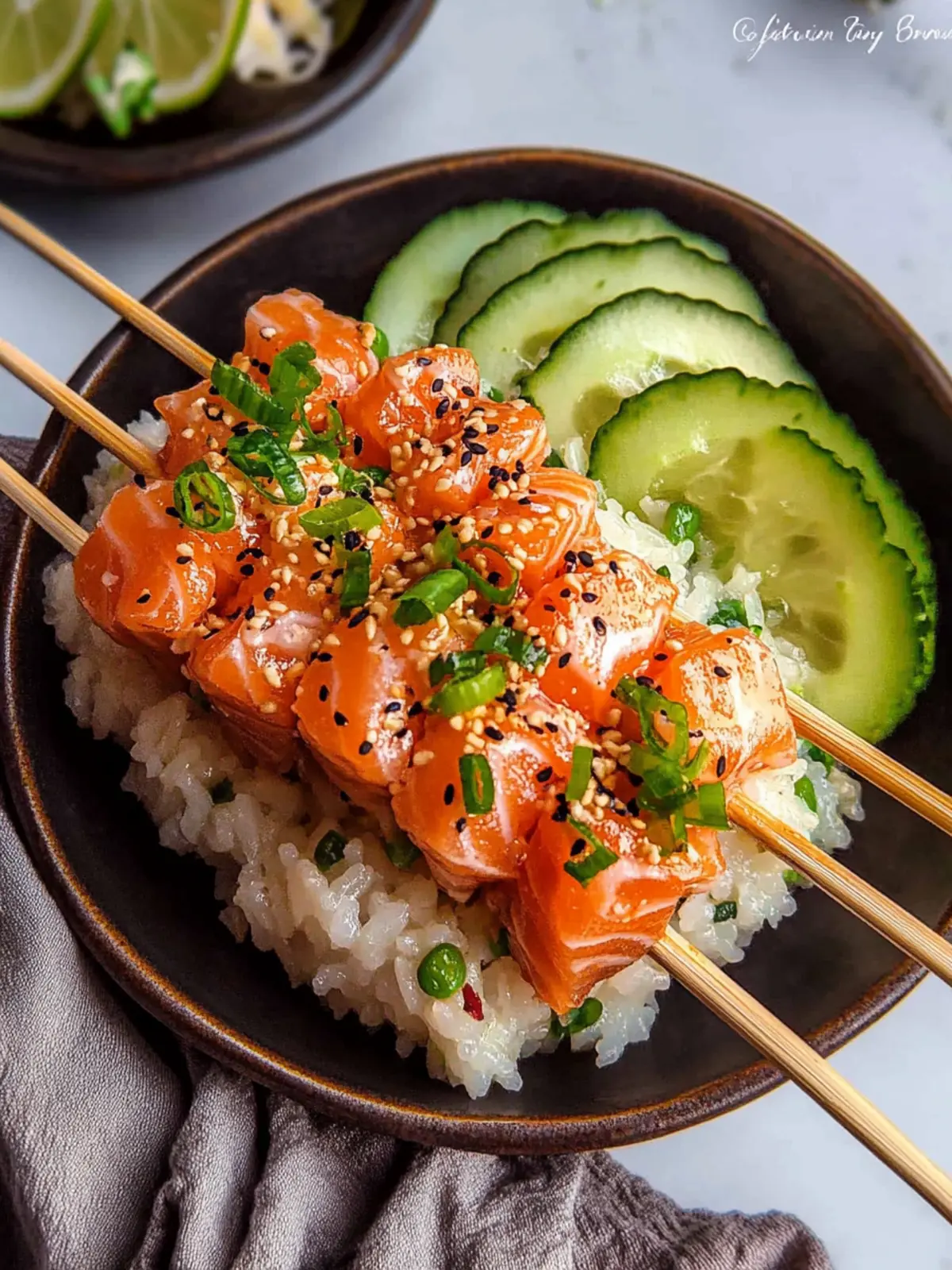 Savory Salmon Crispy Rice: A Flavorful Homemade Delight 3 Salmon Crispy Rice