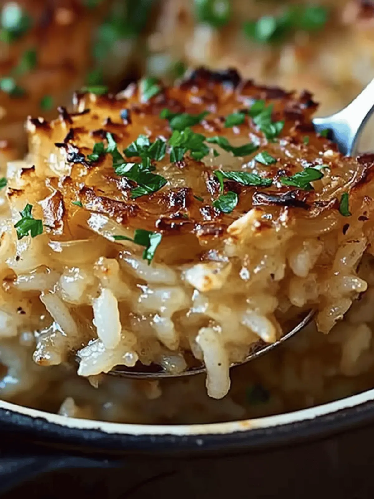 Decadent French Onion Soup Rice for Cozy Nights In 3 French Onion Soup Rice
