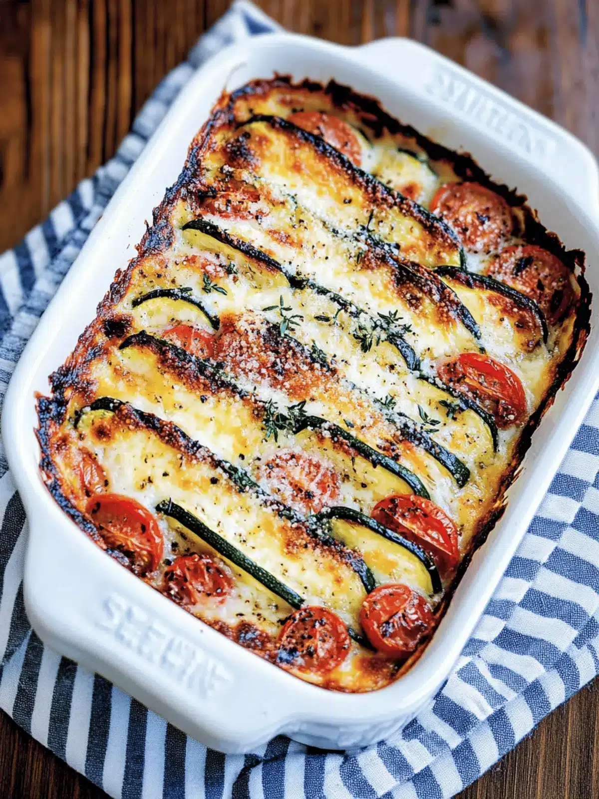 Cheesy Grilled Zucchini and Tomato Bake Your Summer Delight 2 Cheesy Grilled Zucchini and Tomato Bake Your Summer Delight
