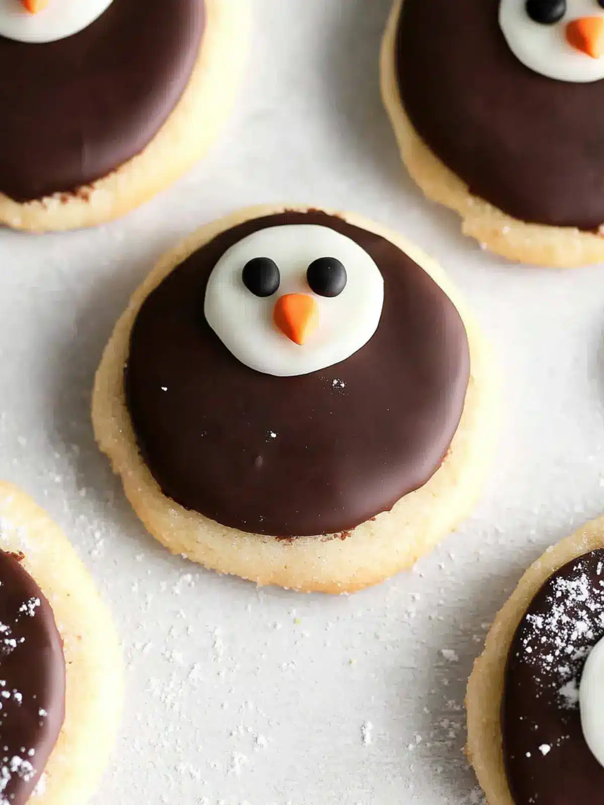 Festive Christmas Penguin Shortbread Cookies for Holiday Cheer 4 Christmas Penguin Shortbread Cookies