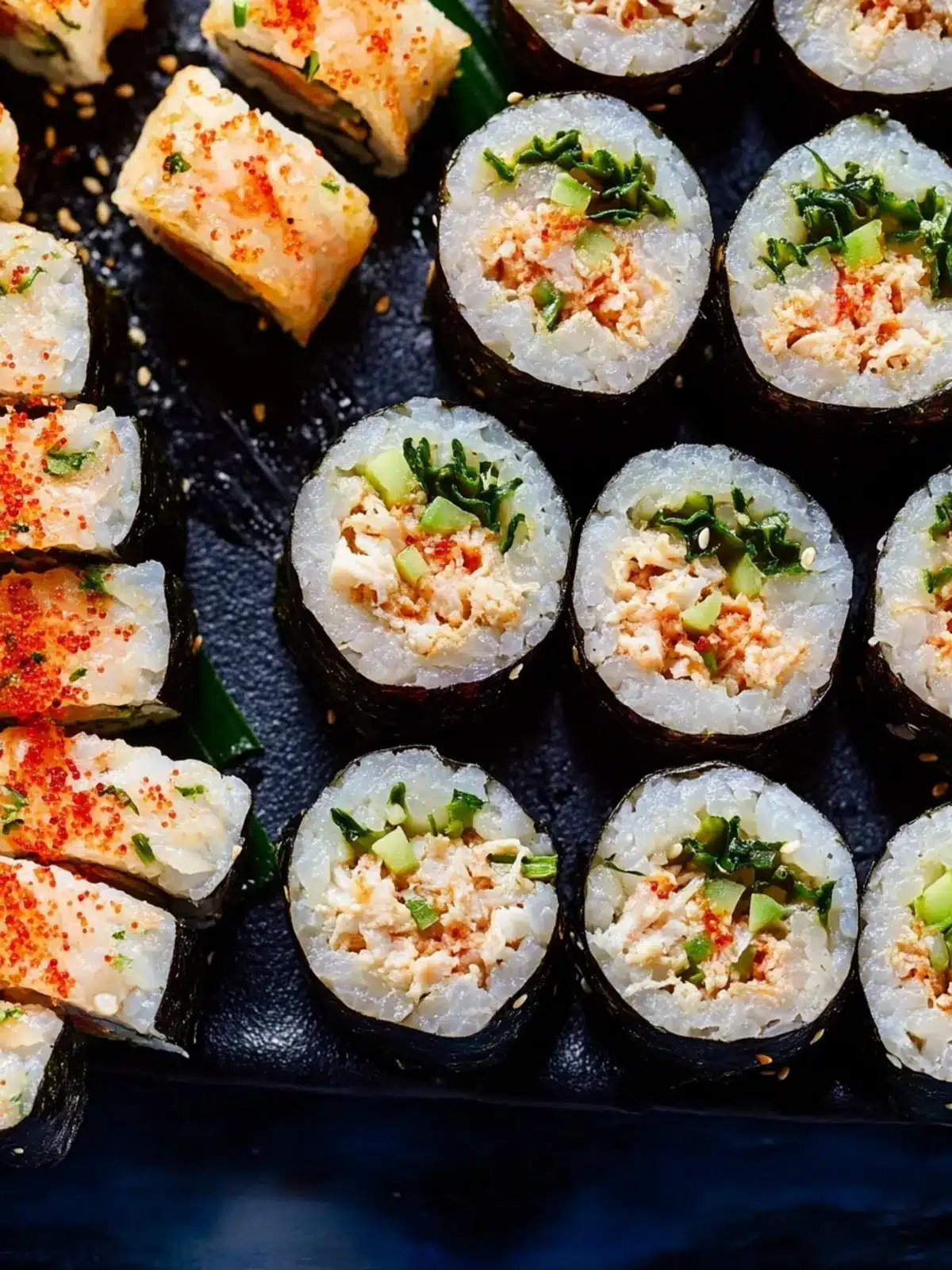 Elevate Your Dinner with Irresistible Spicy Crab Rolls 4 Spicy Crab Rolls