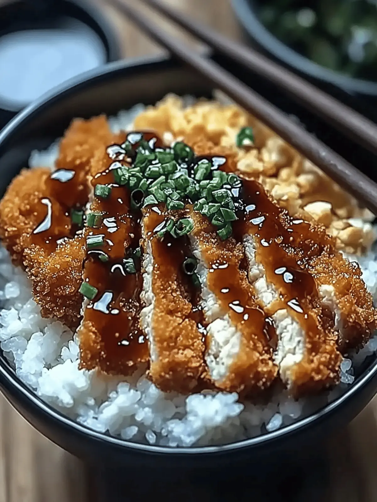 Japanese Katsu Bowls: Crispy Comfort with a Homemade Twist 4 Japanese Katsu Bowls
