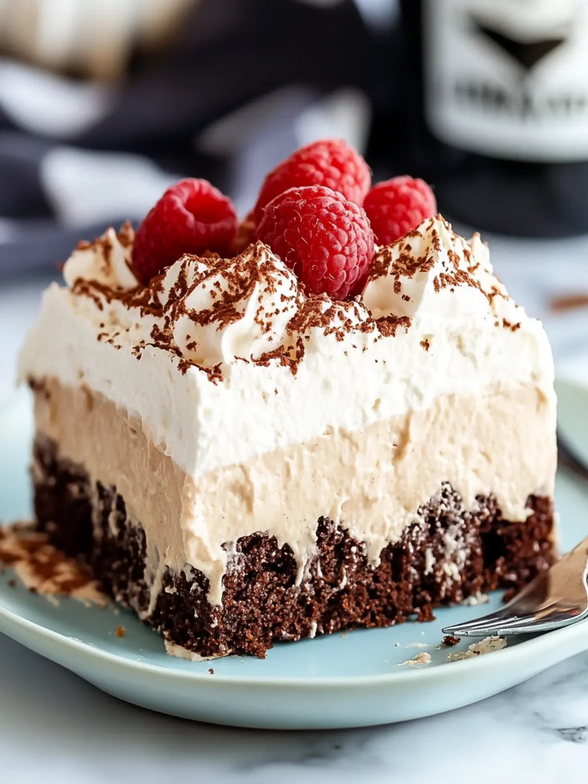Decadent Irish Cream Poke Cake to Wow Your Taste Buds 2 Irish Cream Poke Cake